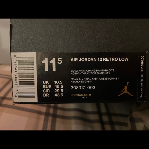 AIR Jordan 12 Retro Low main image 4